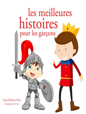 cover image of Les meilleures histoires pour les garcons